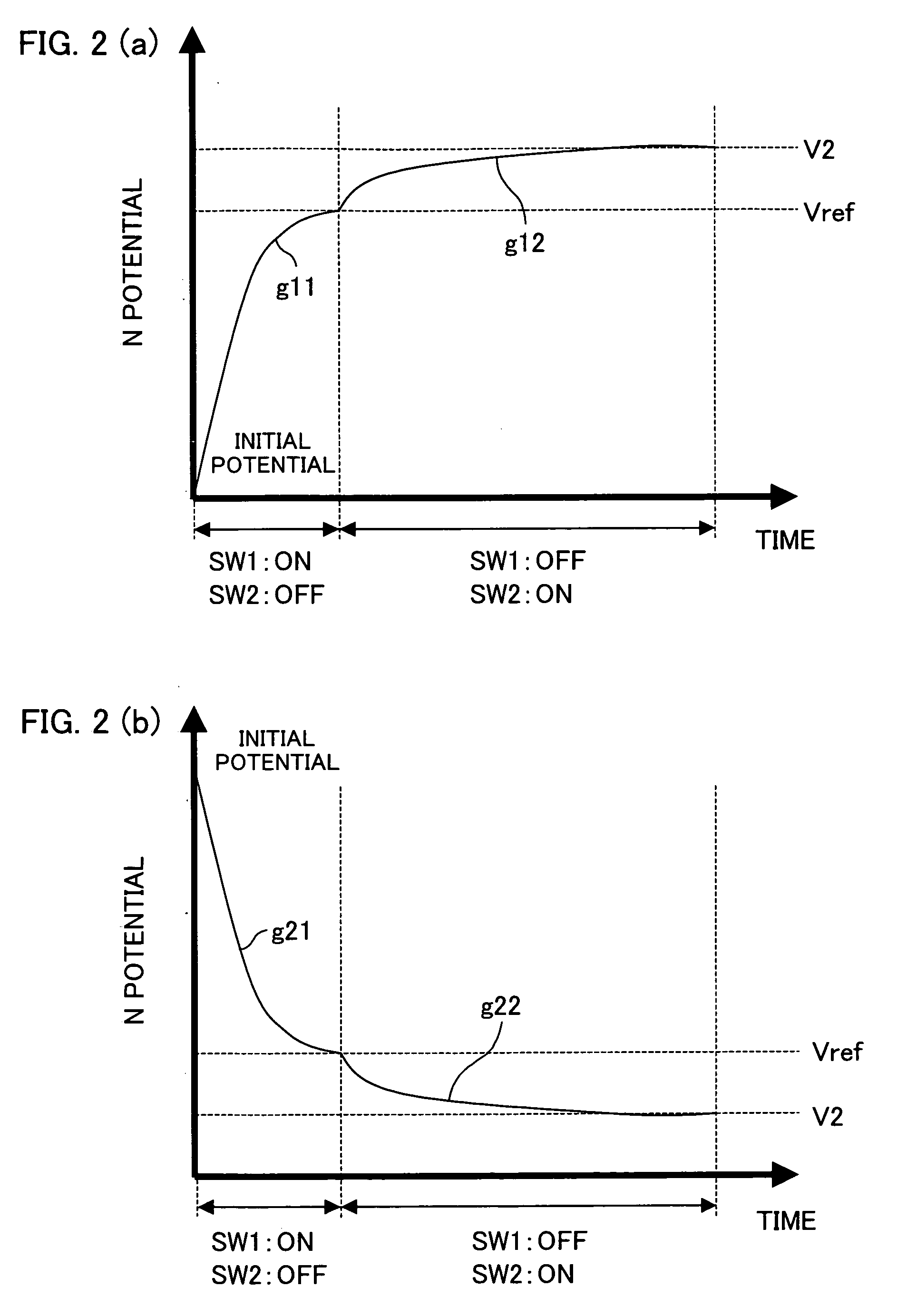 Analog Output Circuit, Data Signal Line Driving Circuit, Display, and Potential Writing Method