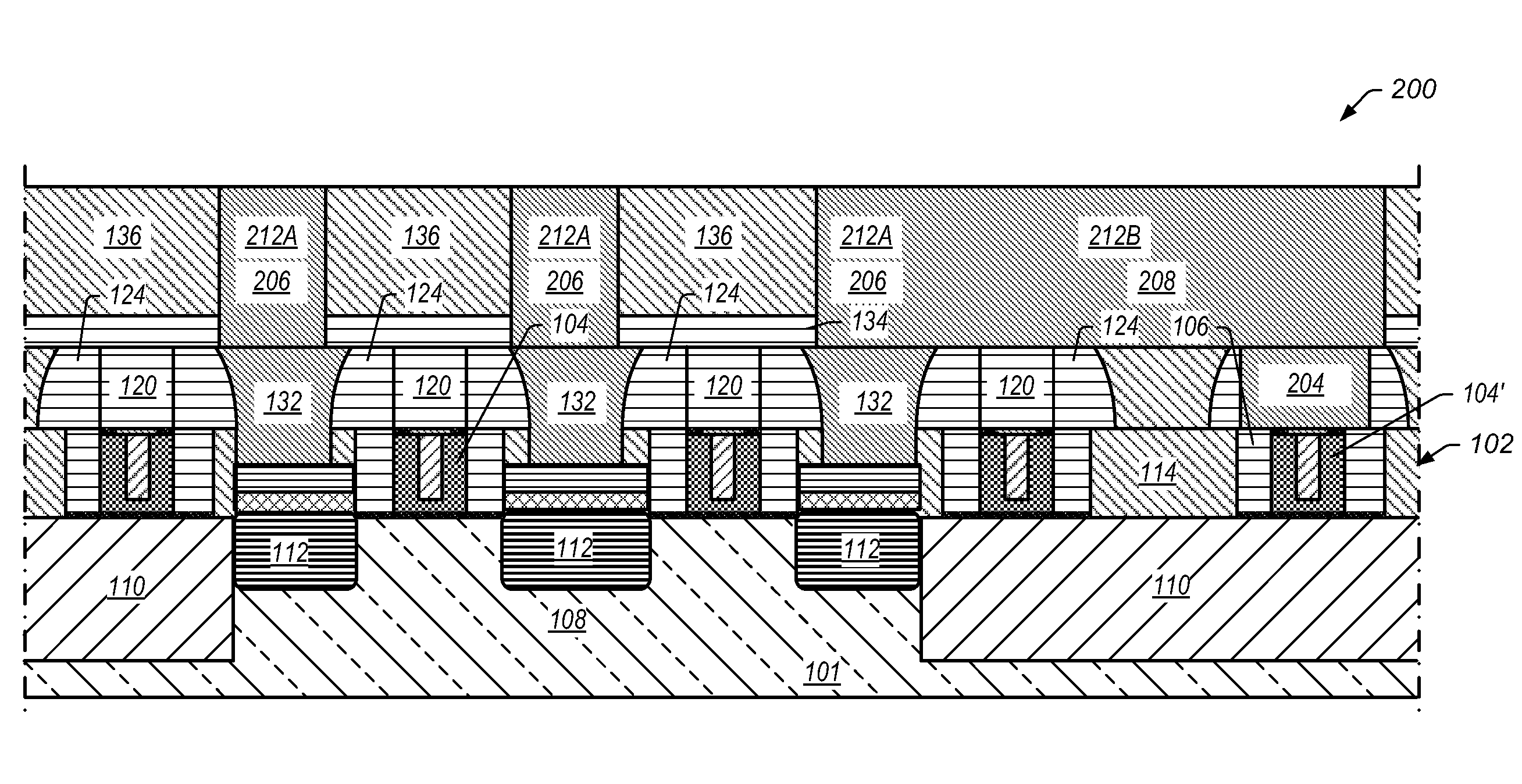 Trench silicide and gate open with local interconnect with replacement gate process