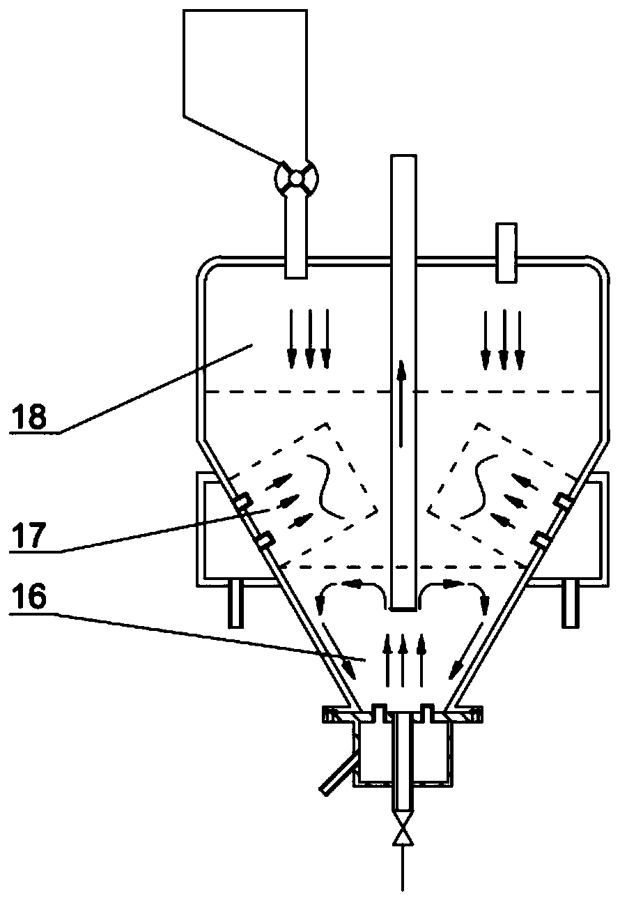 Powder dispensing device and method