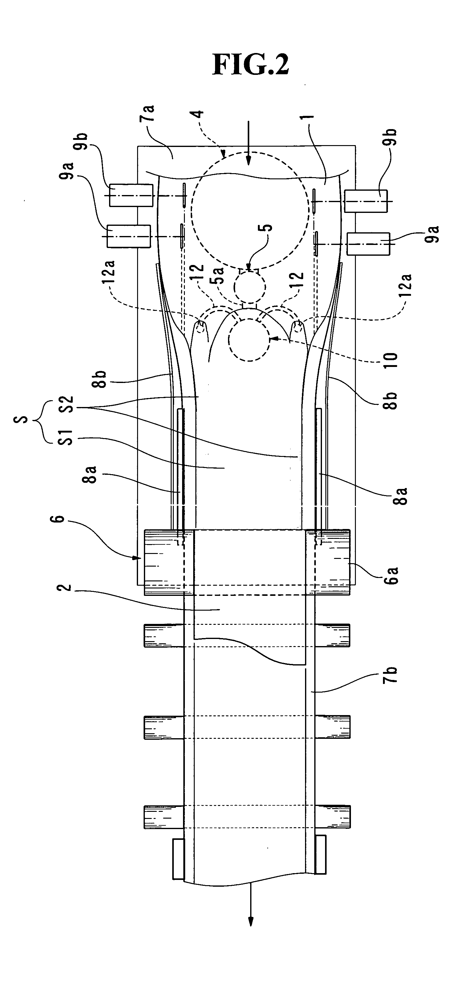 Apparatus and method for fractionating slurry and method of producing plaster-board