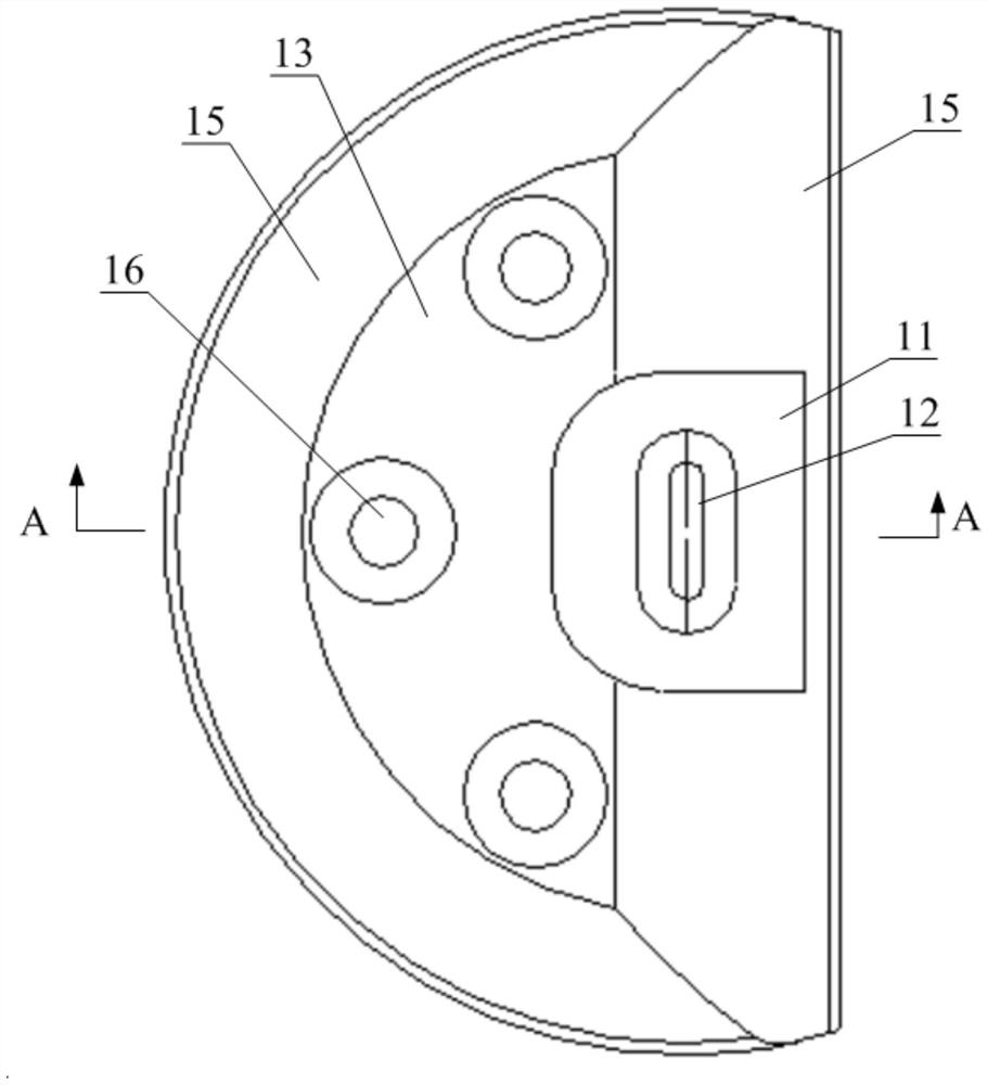 Door stopper structure and railway vehicle