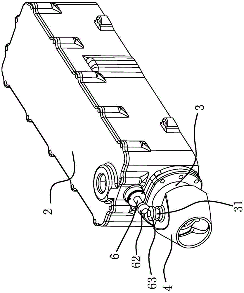 Driving structure of overwater lifesaving device