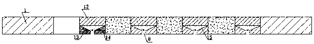 Open-stope subsequent filling mining method suitable for gently inclined medium-thick ore bodies