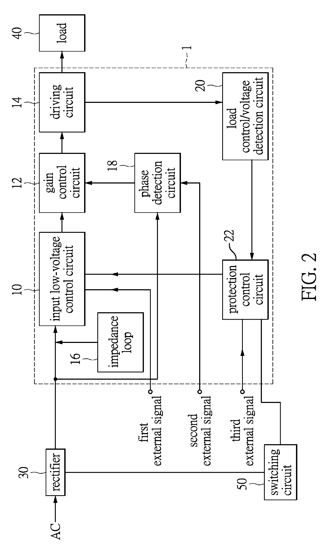 Traffic light driving control circuit