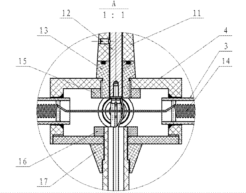 Three-channel integrated short-wave receiving antenna