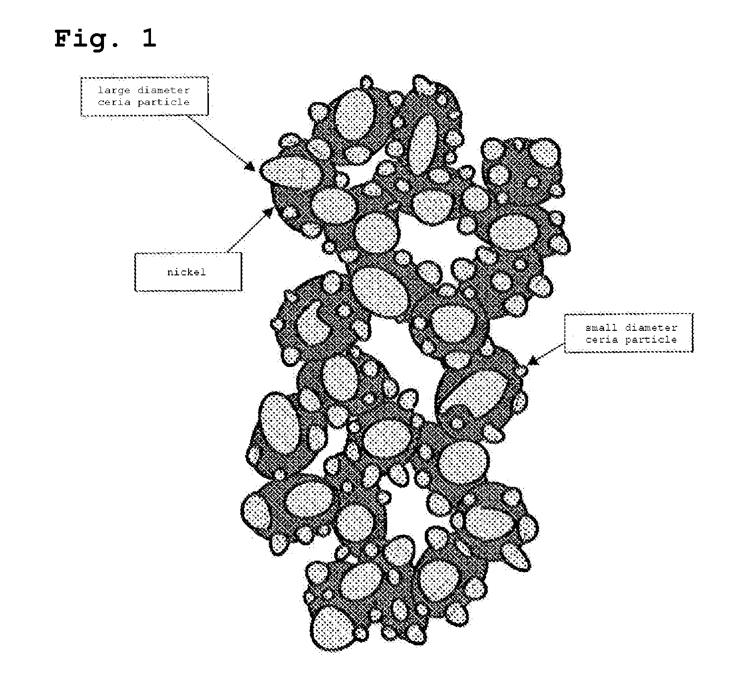 Power generation cell for solid electrolyte fuel cell