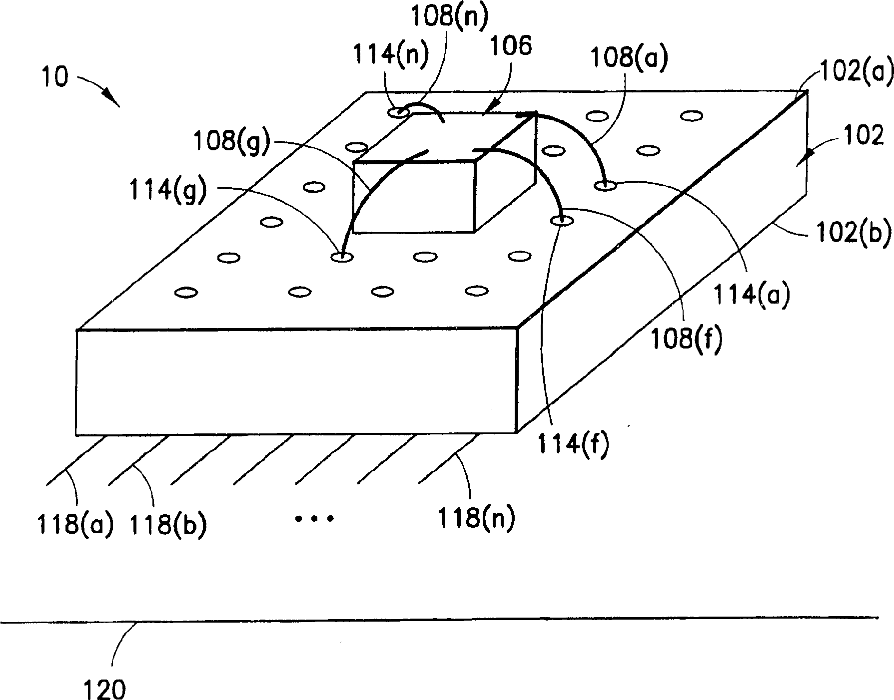 Thermally enhanced component substrate