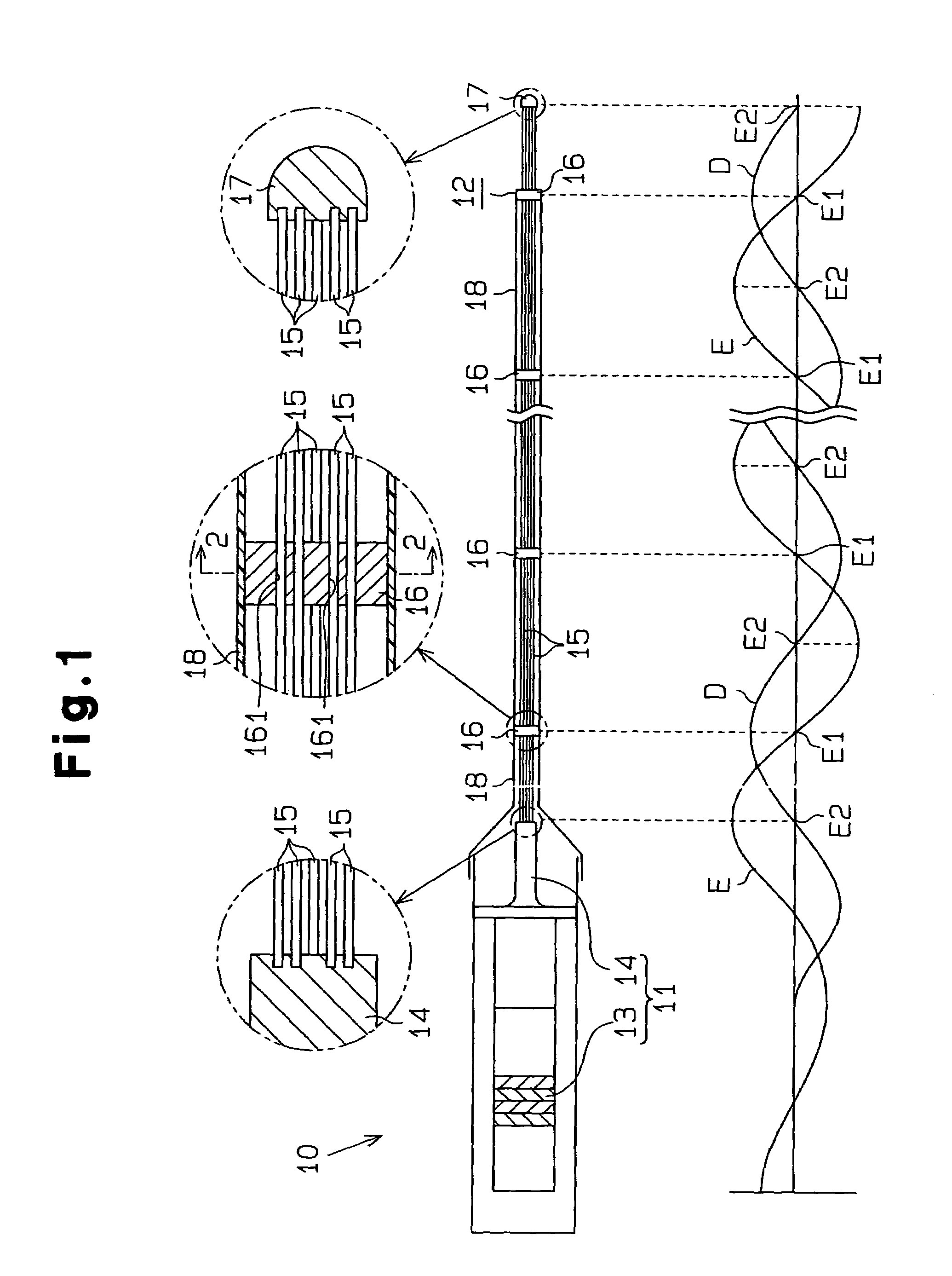 Ultrasonic wave generating/transmitting apparatus