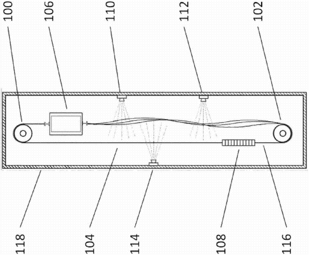 Real-time rope/cable/belt sway monitoring system for elevator application