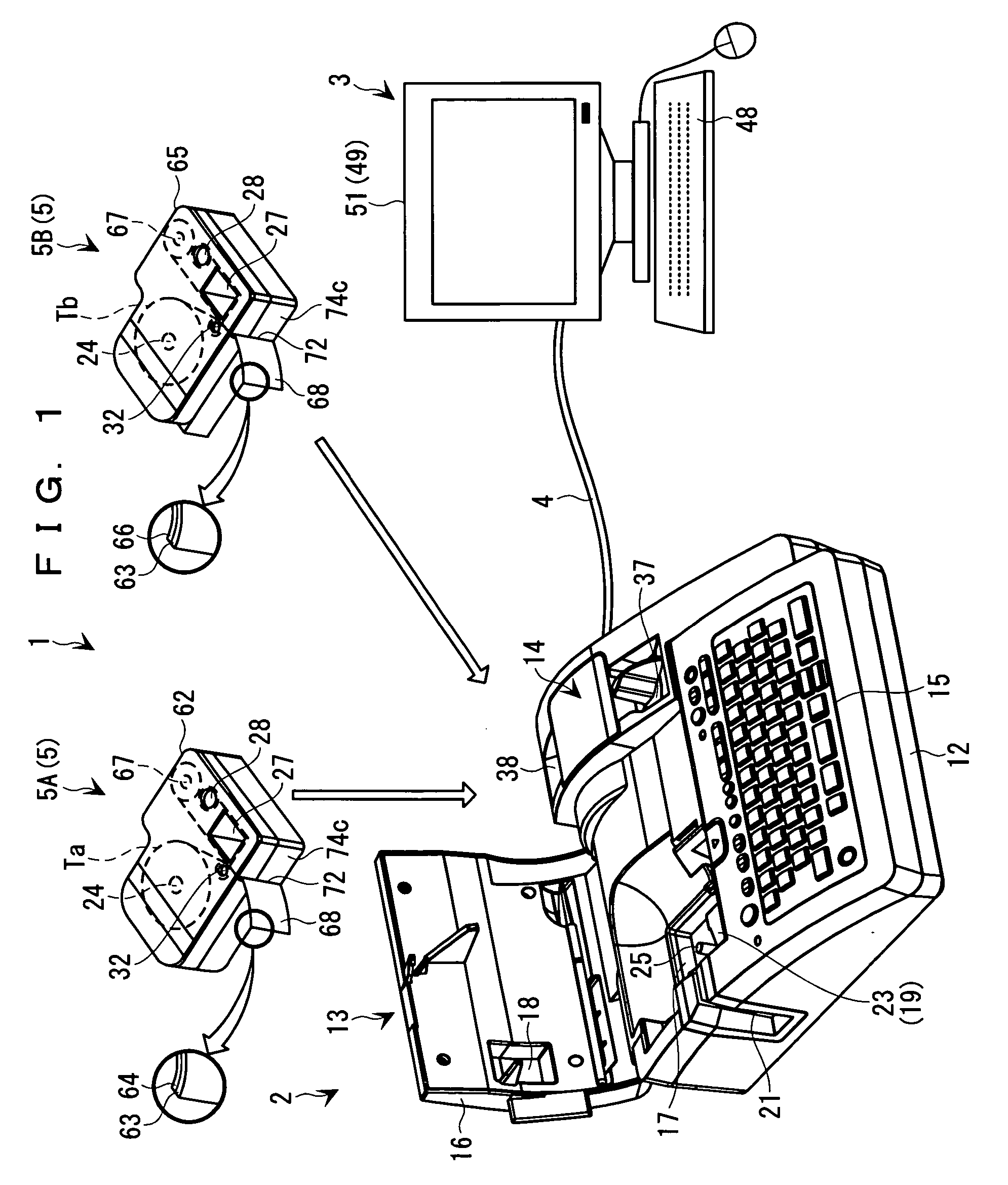 Tape cartridge and tape processing apparatus on which tape cartridge is detachably mounted