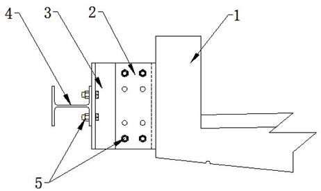 Positioning method and positioning tool for embedded part of T-beam sidewalk