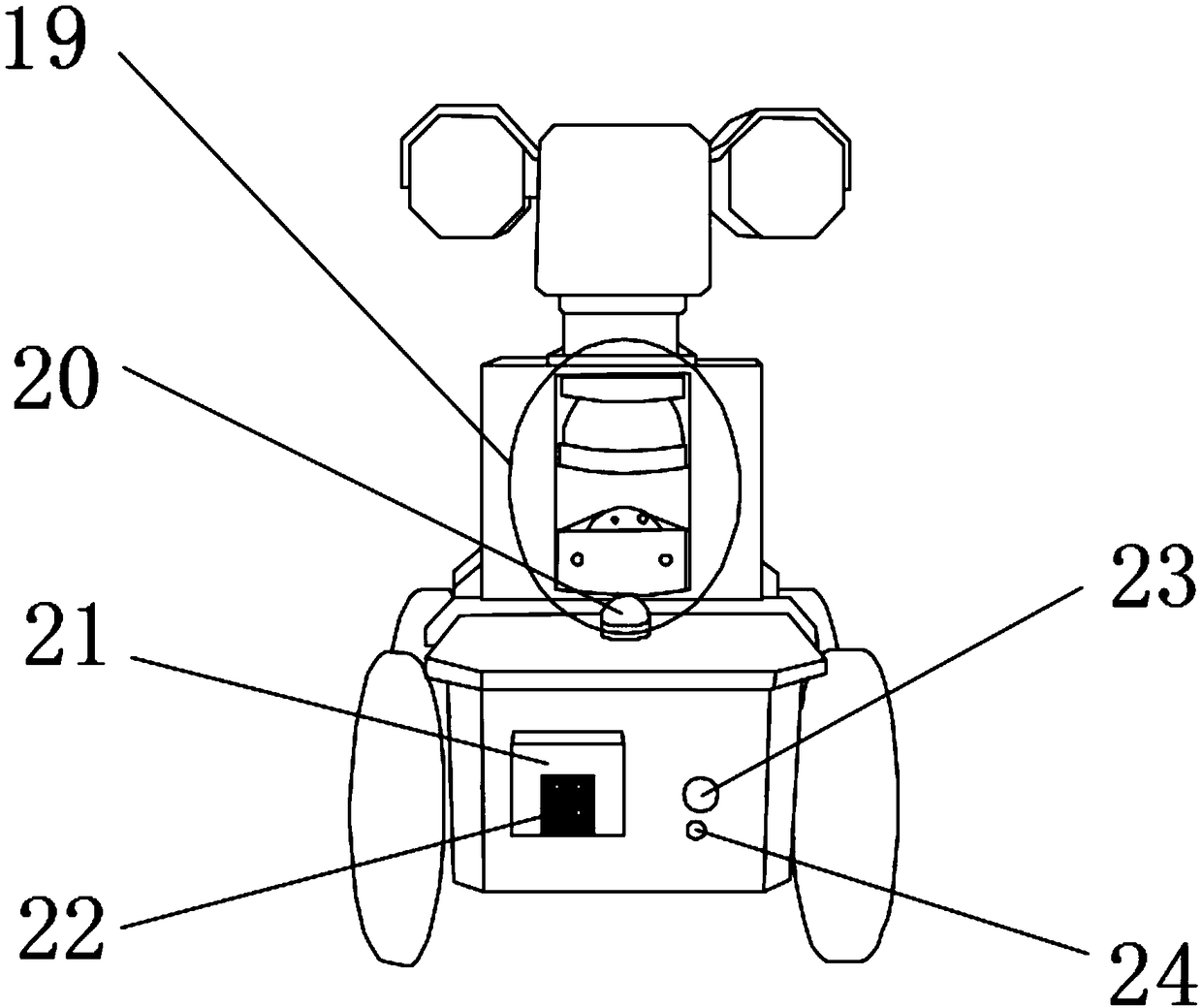 Overhaul robot used for power station