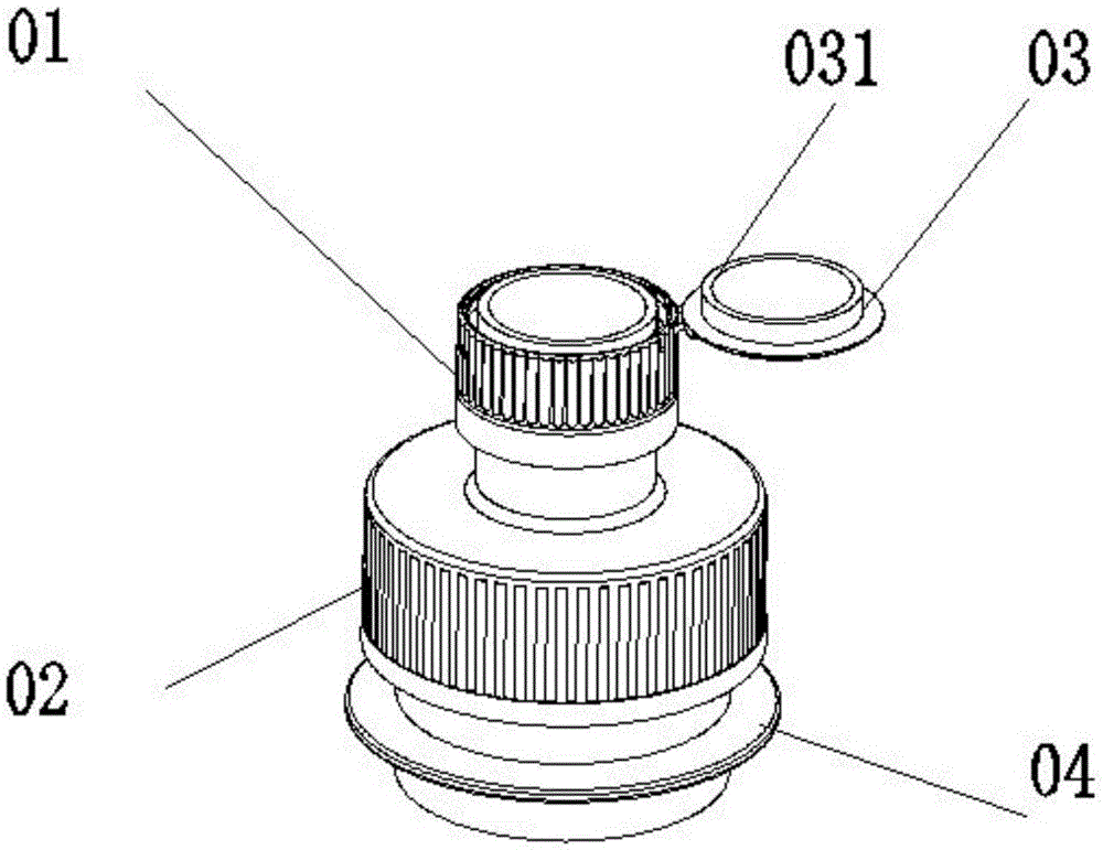 Multifunctional composite bottle cap