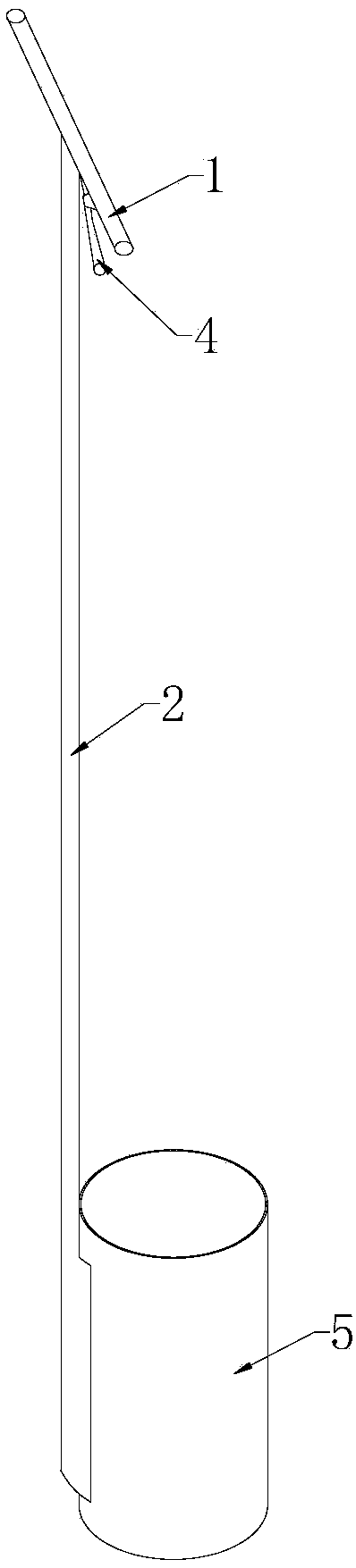 Periphytic algae sampling device