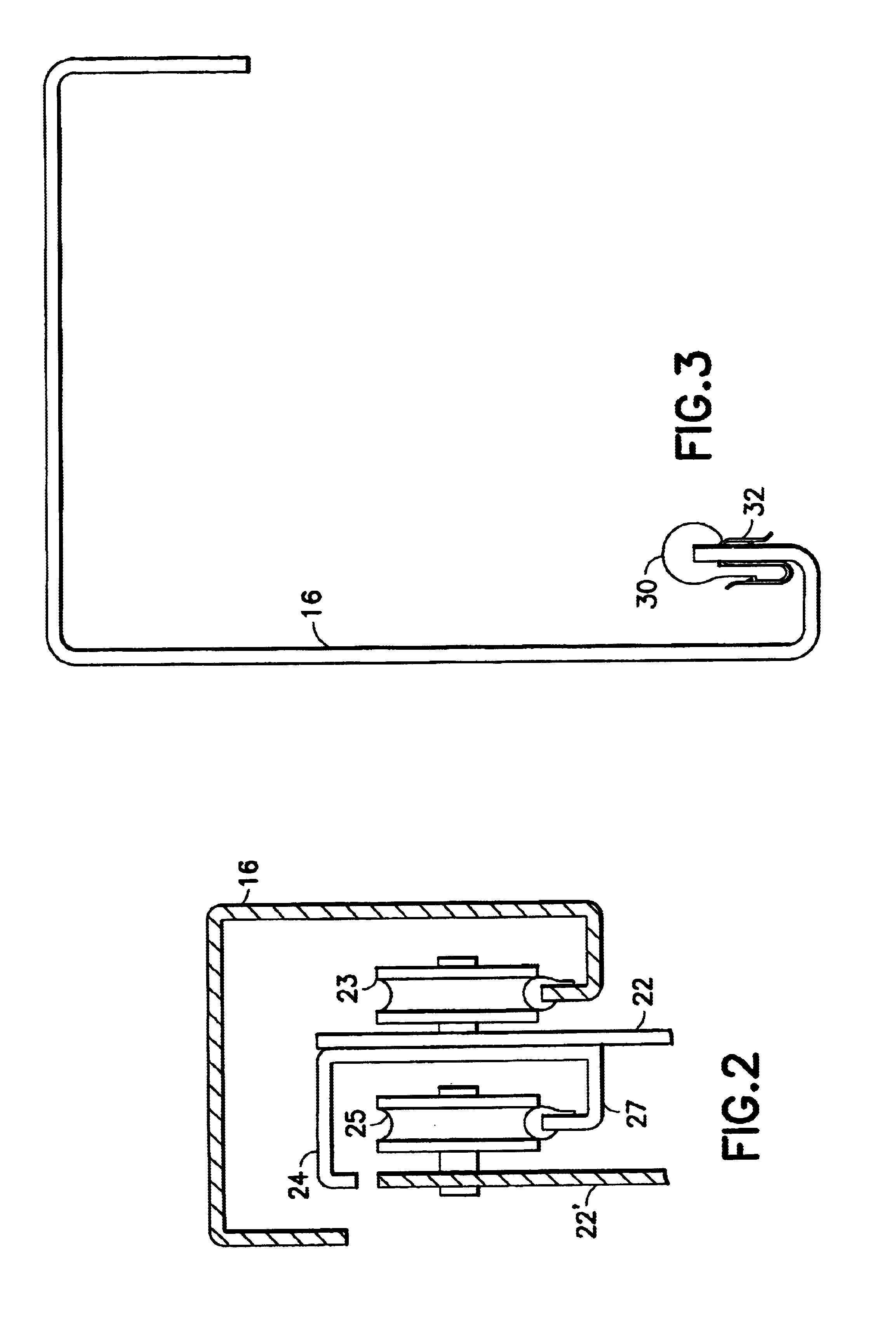 Door track for an elevator door system