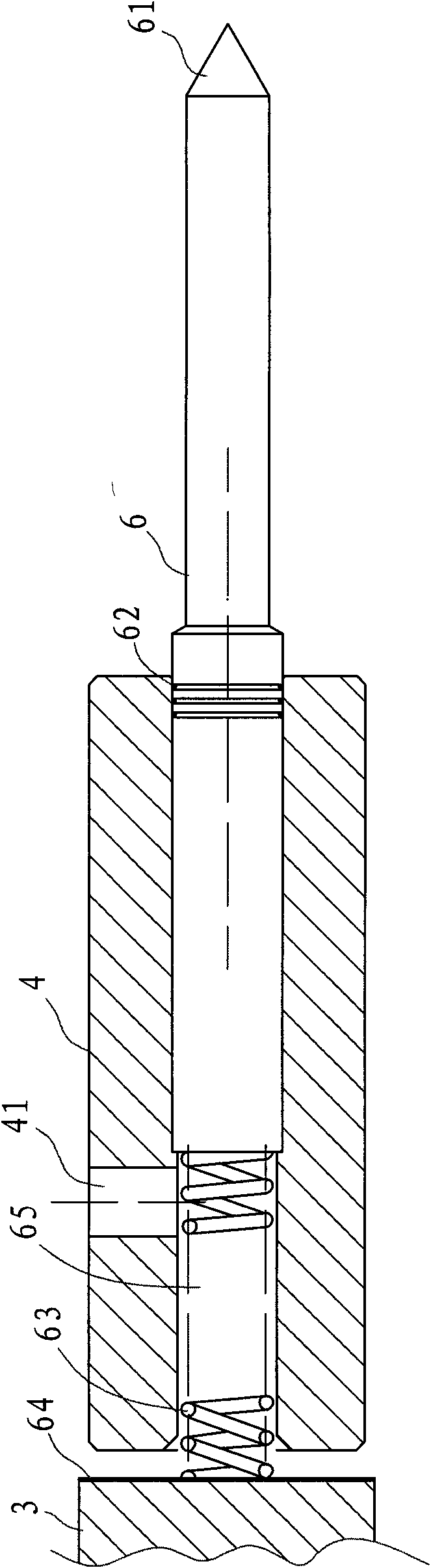 Thread plug-in type electronic control hydraulic lock