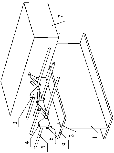 Structure of alternative folding flange type steel plate shear key and construction method thereof