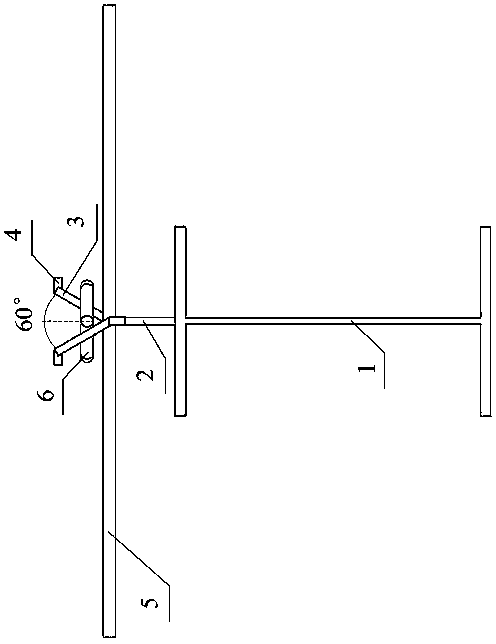 Structure of alternative folding flange type steel plate shear key and construction method thereof