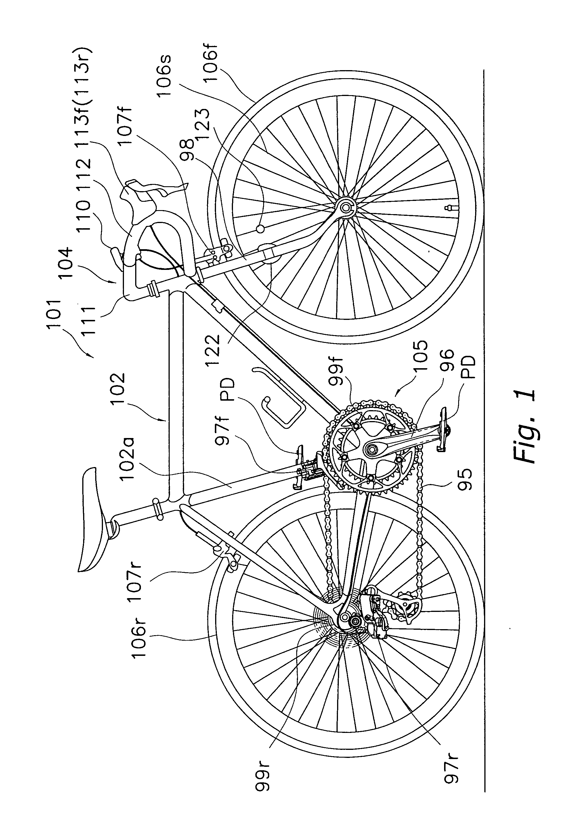 Front derailleur for bicycle