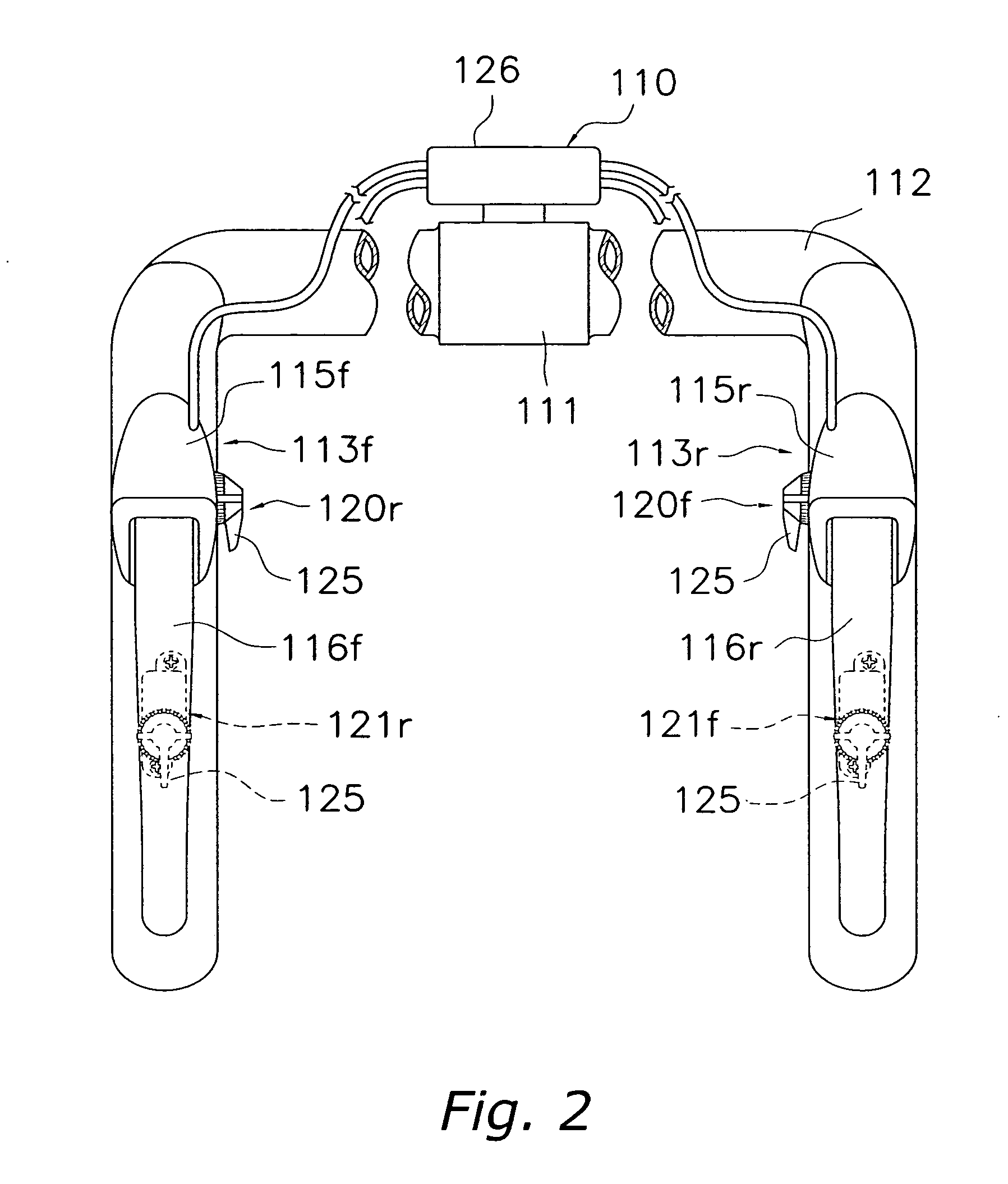 Front derailleur for bicycle