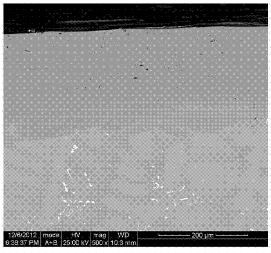 High-temperature alloy turbine blade repair material and repair process using same