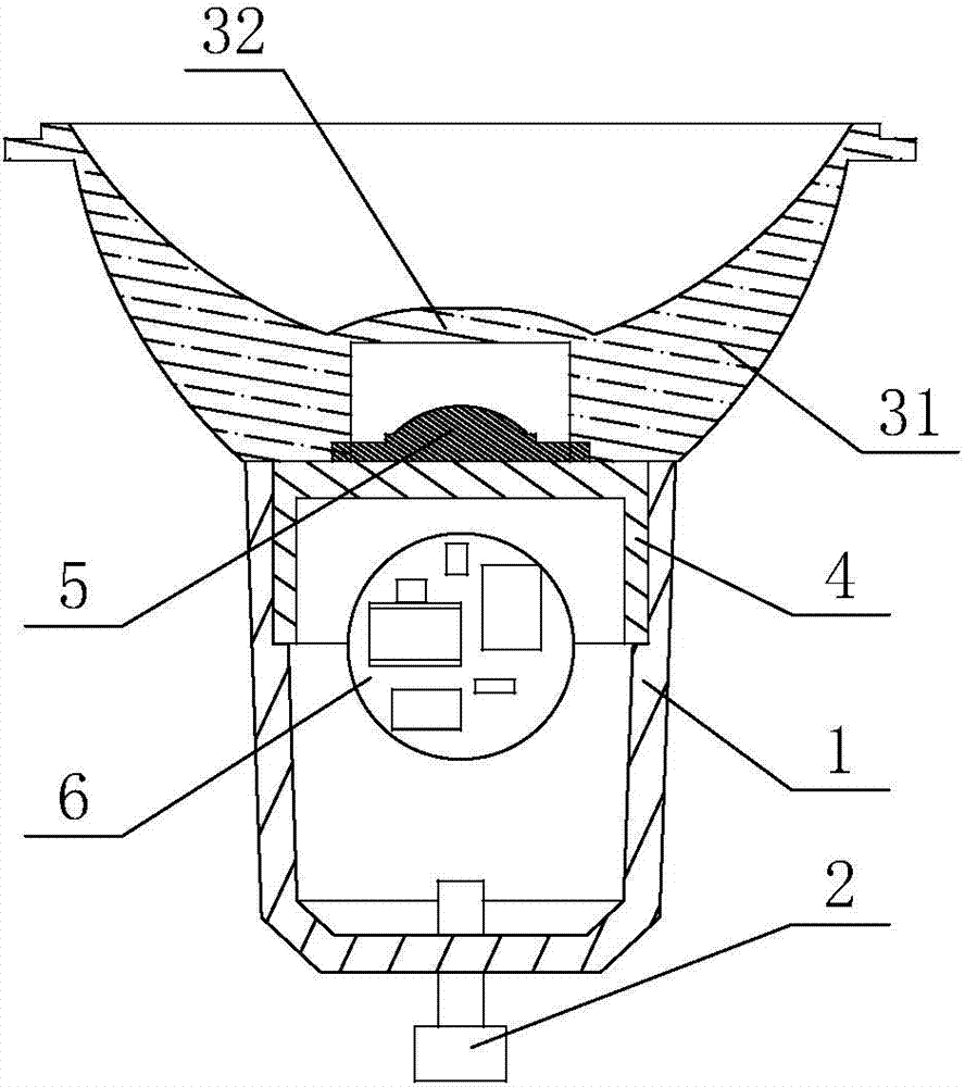 LED projection-type light source