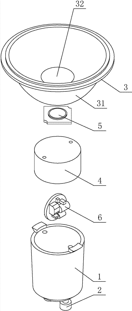 LED projection-type light source