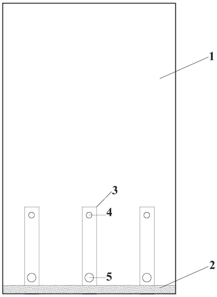 Emergency treatment method for grout explosion in the bottom connecting cavity of precast concrete shear wall