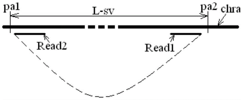 A method and device for detecting abnormal chromosome structure