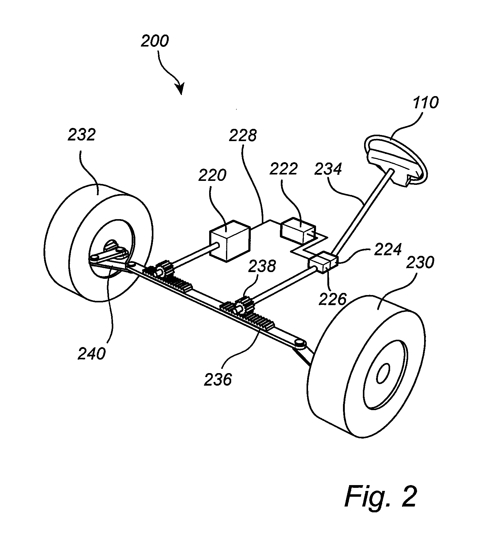 Method for calculating a desired yaw rate for a vehicle