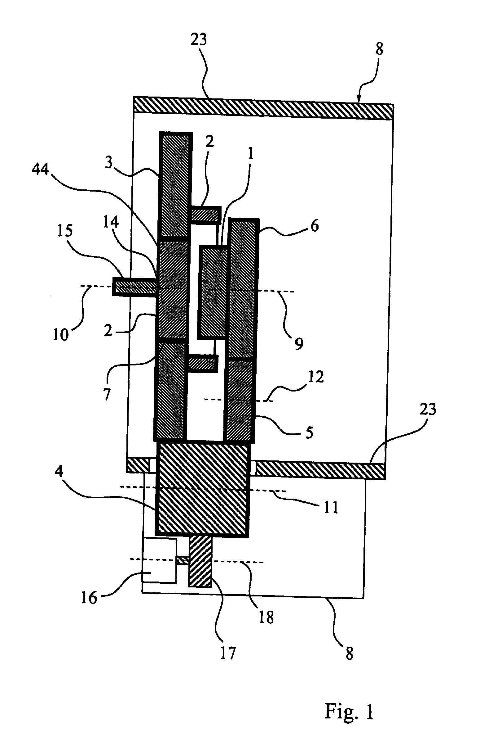 Adjustment drive for the local adjustment of a chassis component