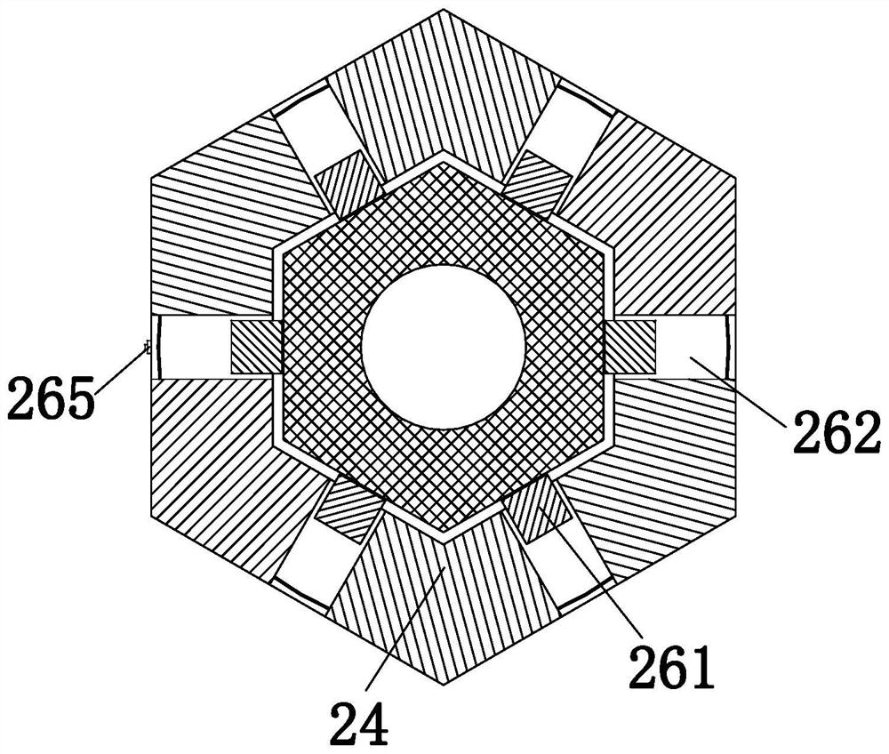 Lead screw nut batch tapping device and tapping method