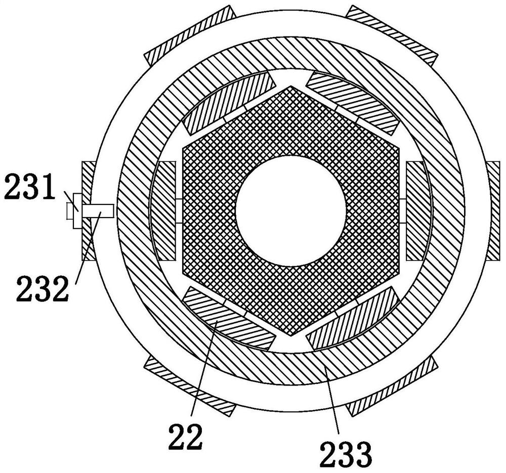 Lead screw nut batch tapping device and tapping method