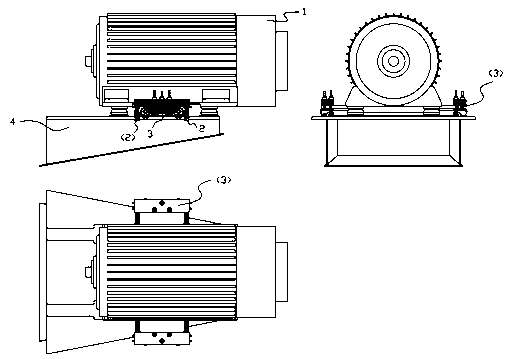 Method used for increasing wind generating set system damping and tuning quality damper