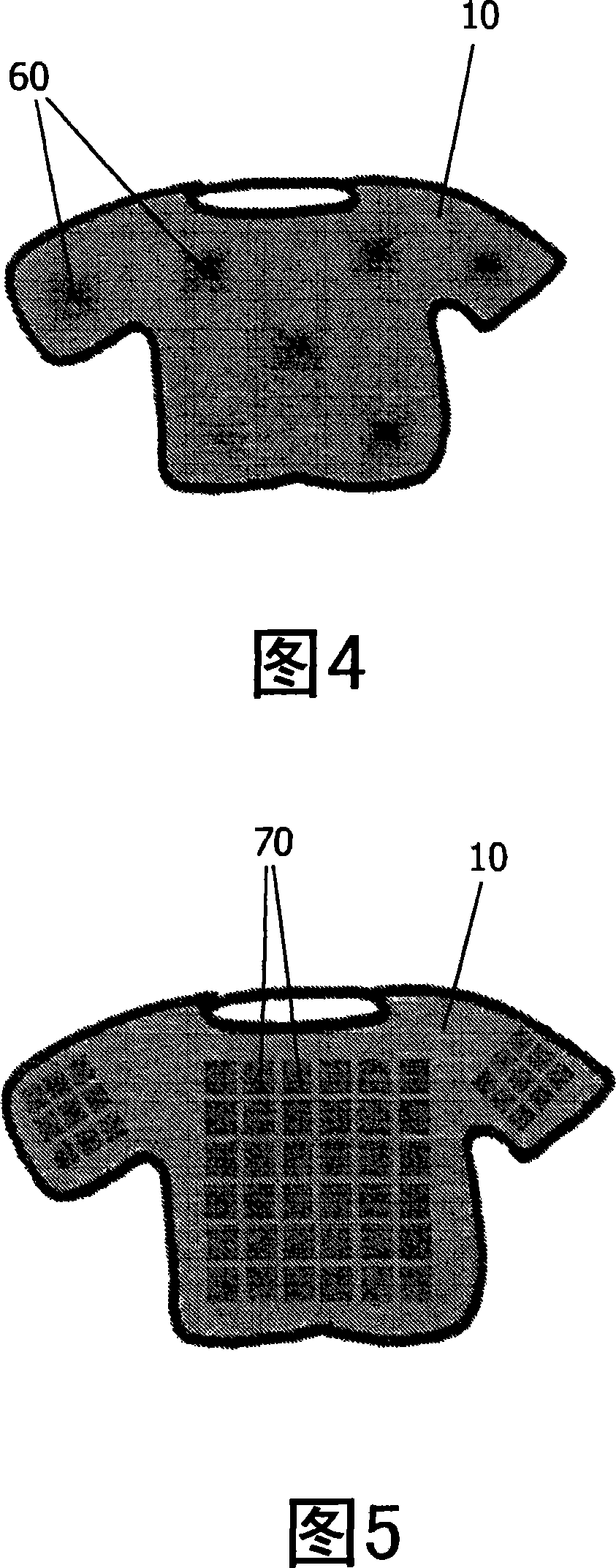 Device for determining a stress level of a person and providing feedback on the basis of the stress level as determined