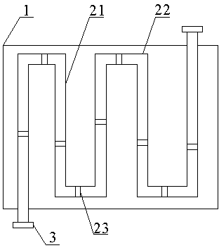 Pipeline type welding machine cooler