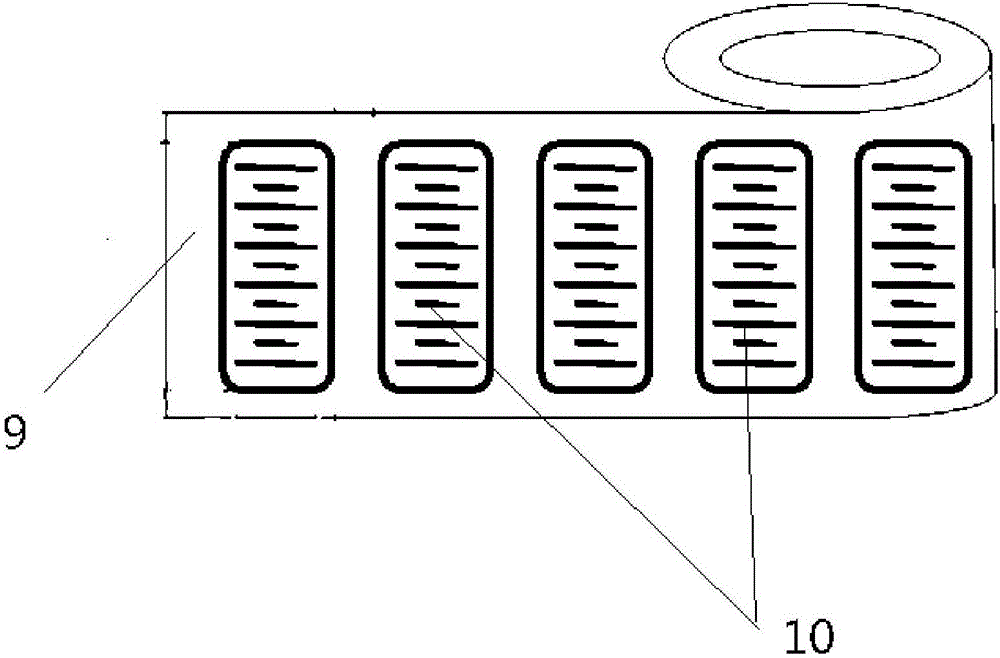 A pressure-sensitive adhesive tape capable of reducing viscosity through thermal expansion and a preparing method thereof