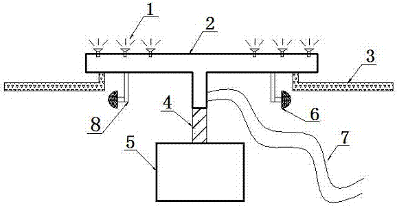 Spraying machine for plant protection