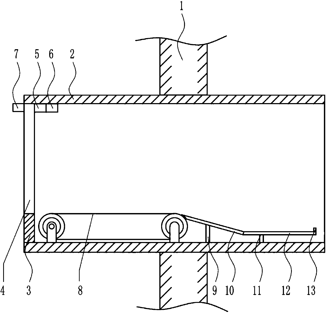 Internet of Things based automatic small household parcel receiving device