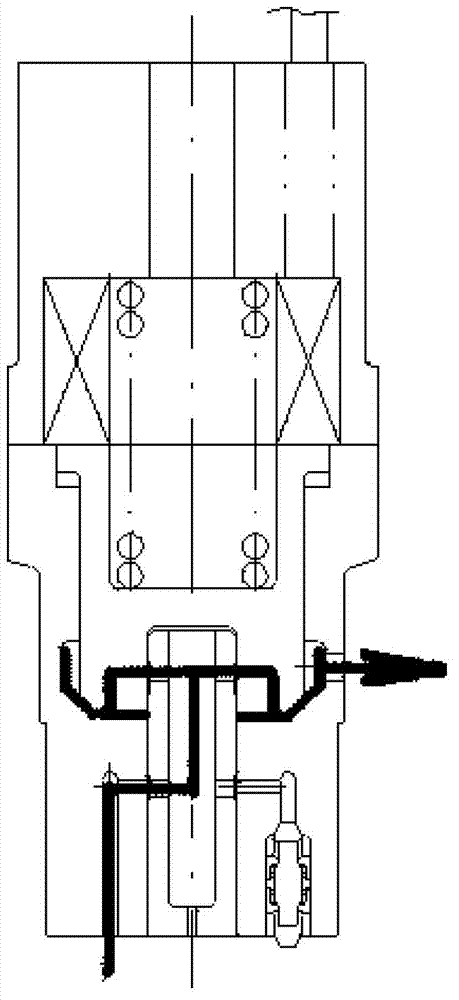 Two-stage fuel injection valve for a diesel engine, comprising a solenoid valve and a shuttle valve