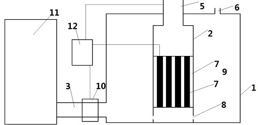 A steam generator for intelligently controlling the water level of the tank