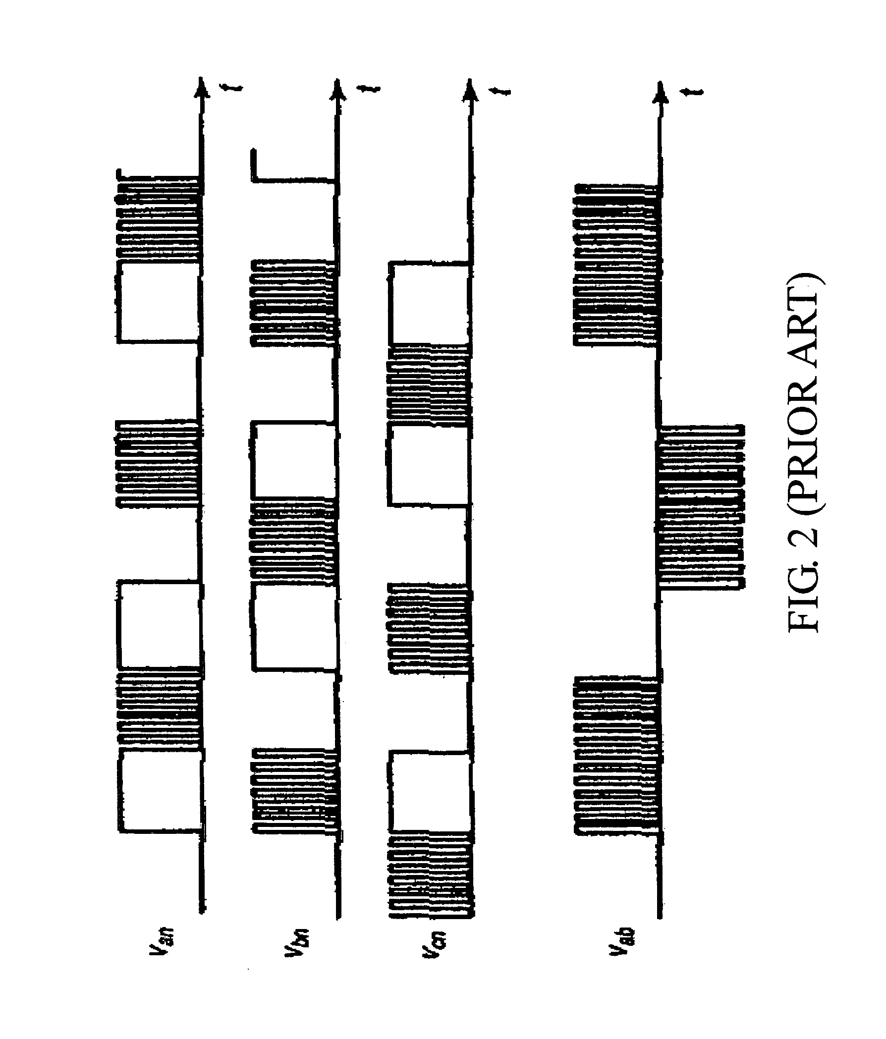 Space vector-based current controlled PWM inverter for motor drives