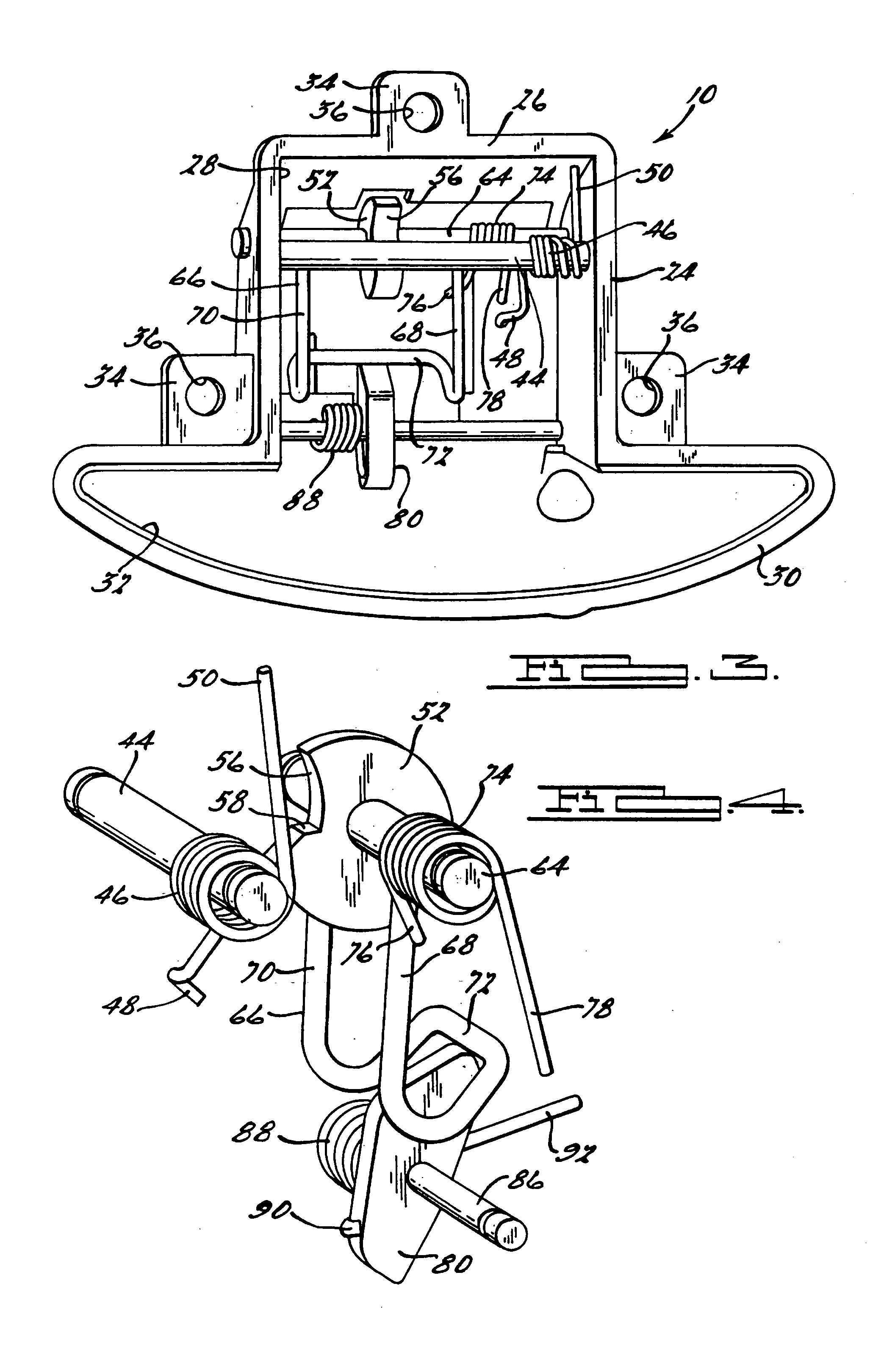 Exterior door handle assembly