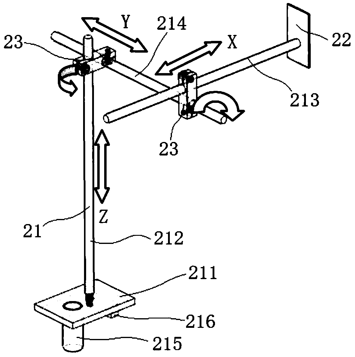 A stamping automatic boxing device debugging tool