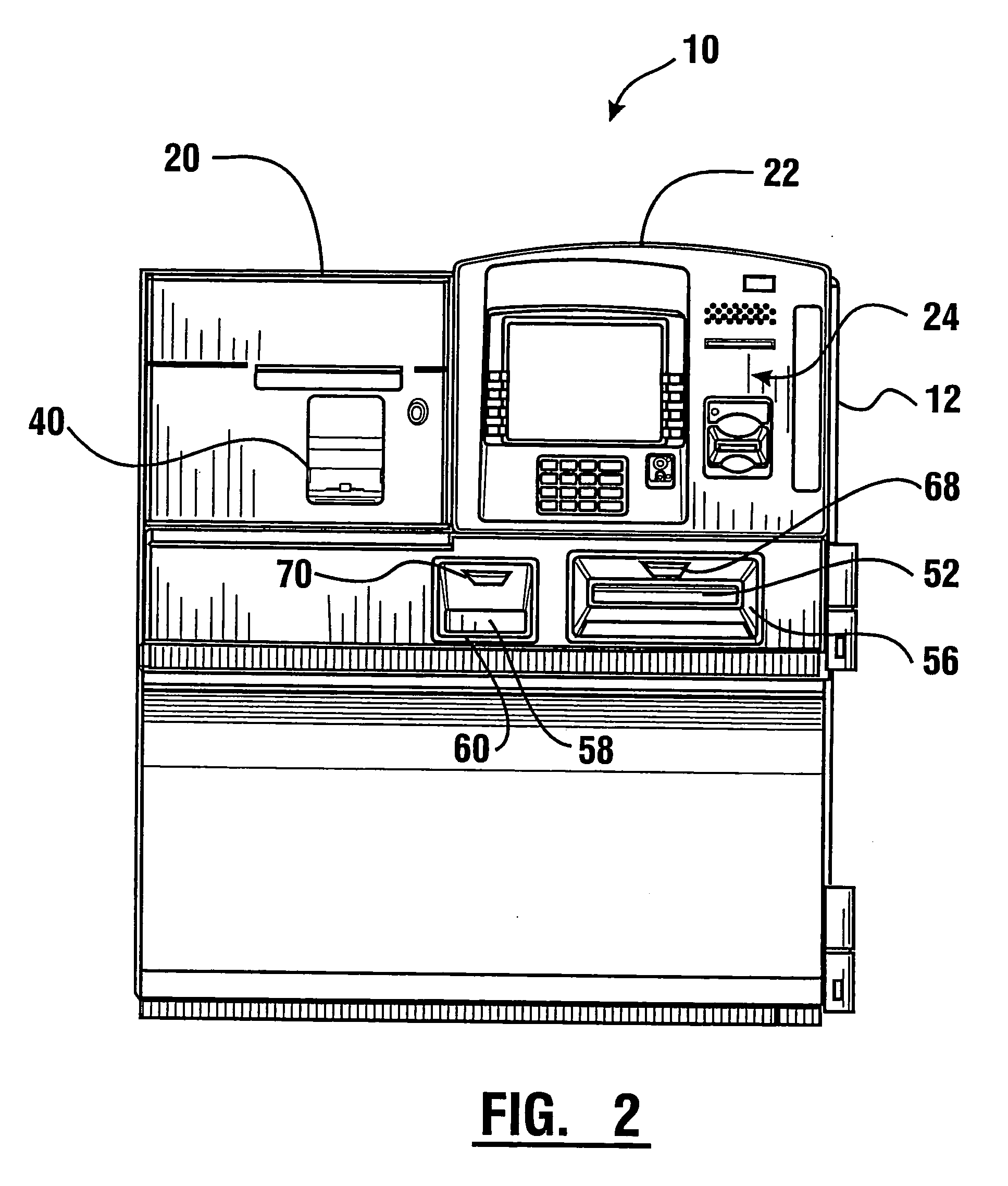 Automated banking machine operated responsive to data bearing records with improved resistance to fraud