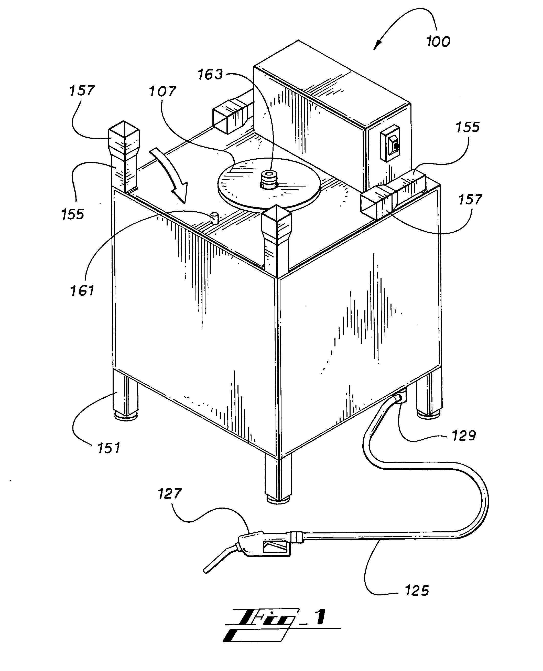 Portable fluid-storage container and method of use thereof