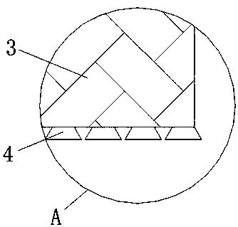 Long-acting release control fertilizer granulation device with screening function for cultivation of onobrychis viciaefolia