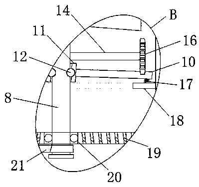 Long-acting release control fertilizer granulation device with screening function for cultivation of onobrychis viciaefolia