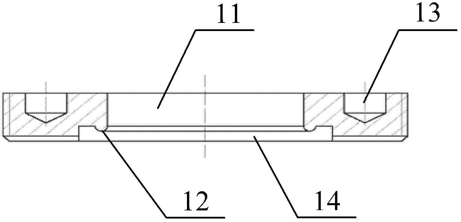 Equi-biaxial residual stress applying device