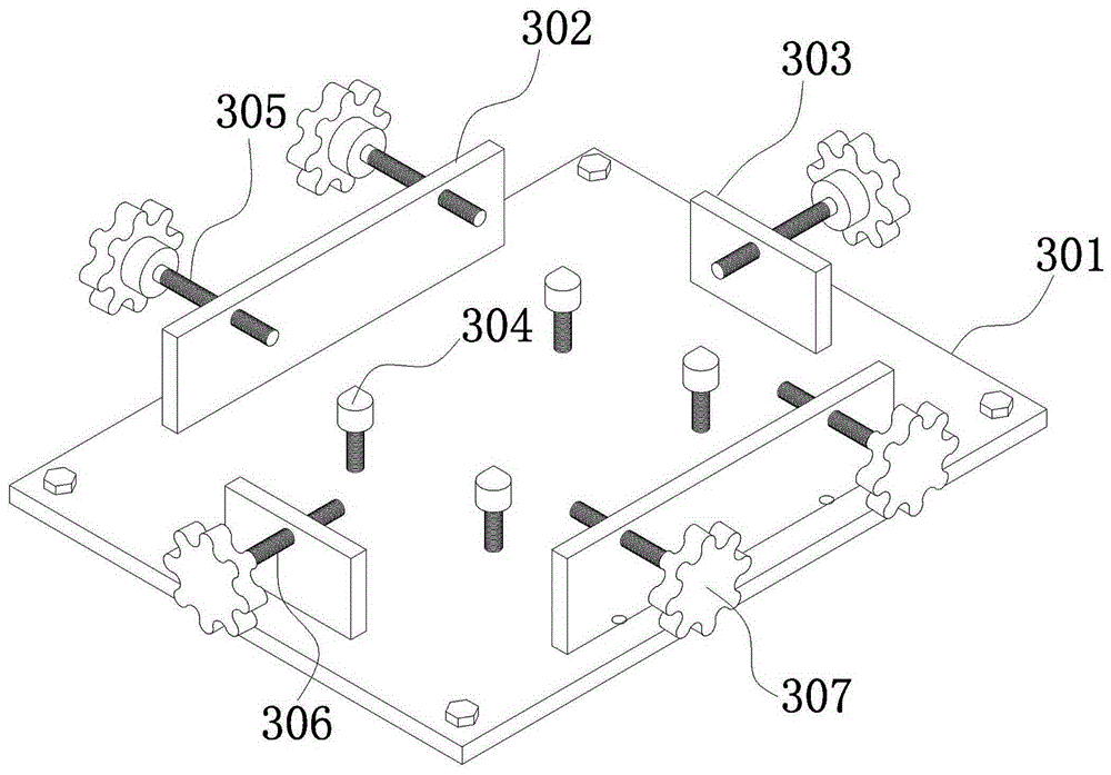 Bounce preventing plug board bounce facing surface crack stopping layer cladding machine